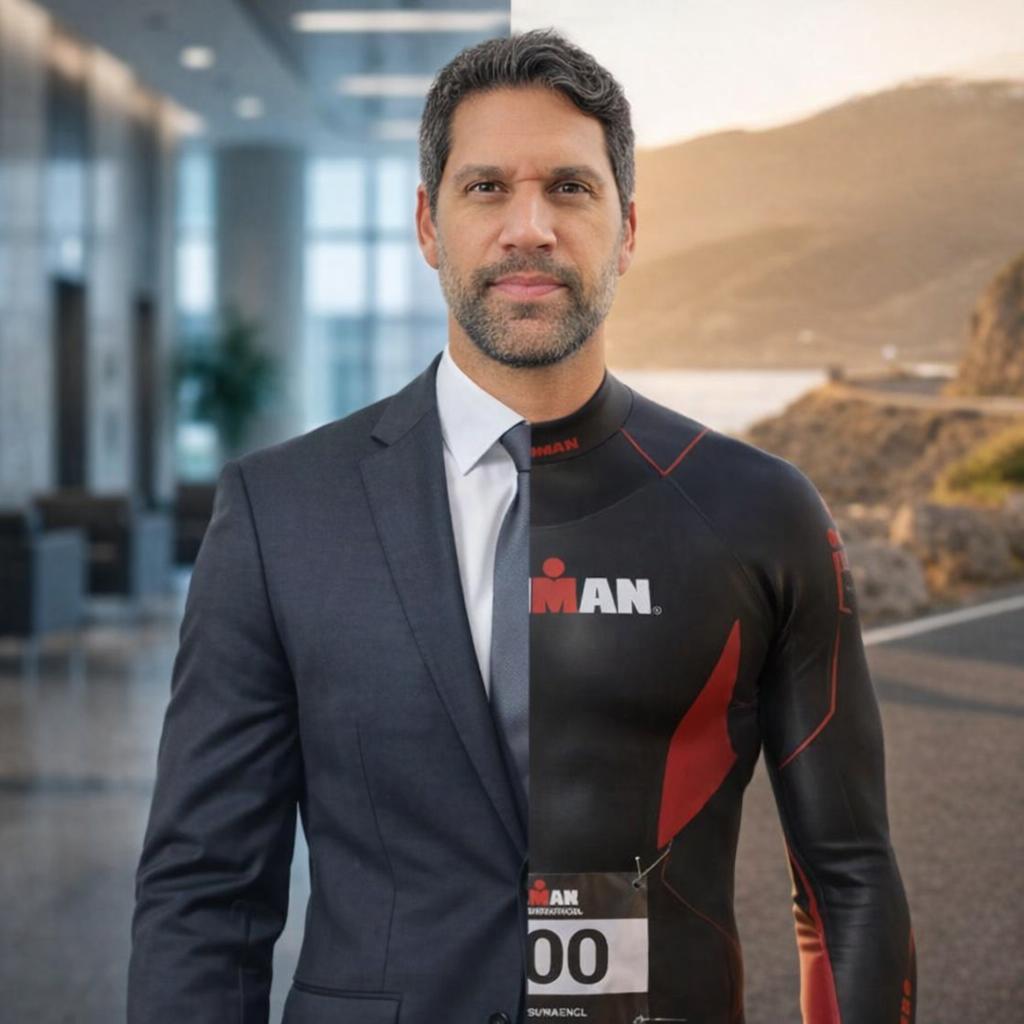 Victor Emanuel Da Silva entre negócios e triathlon